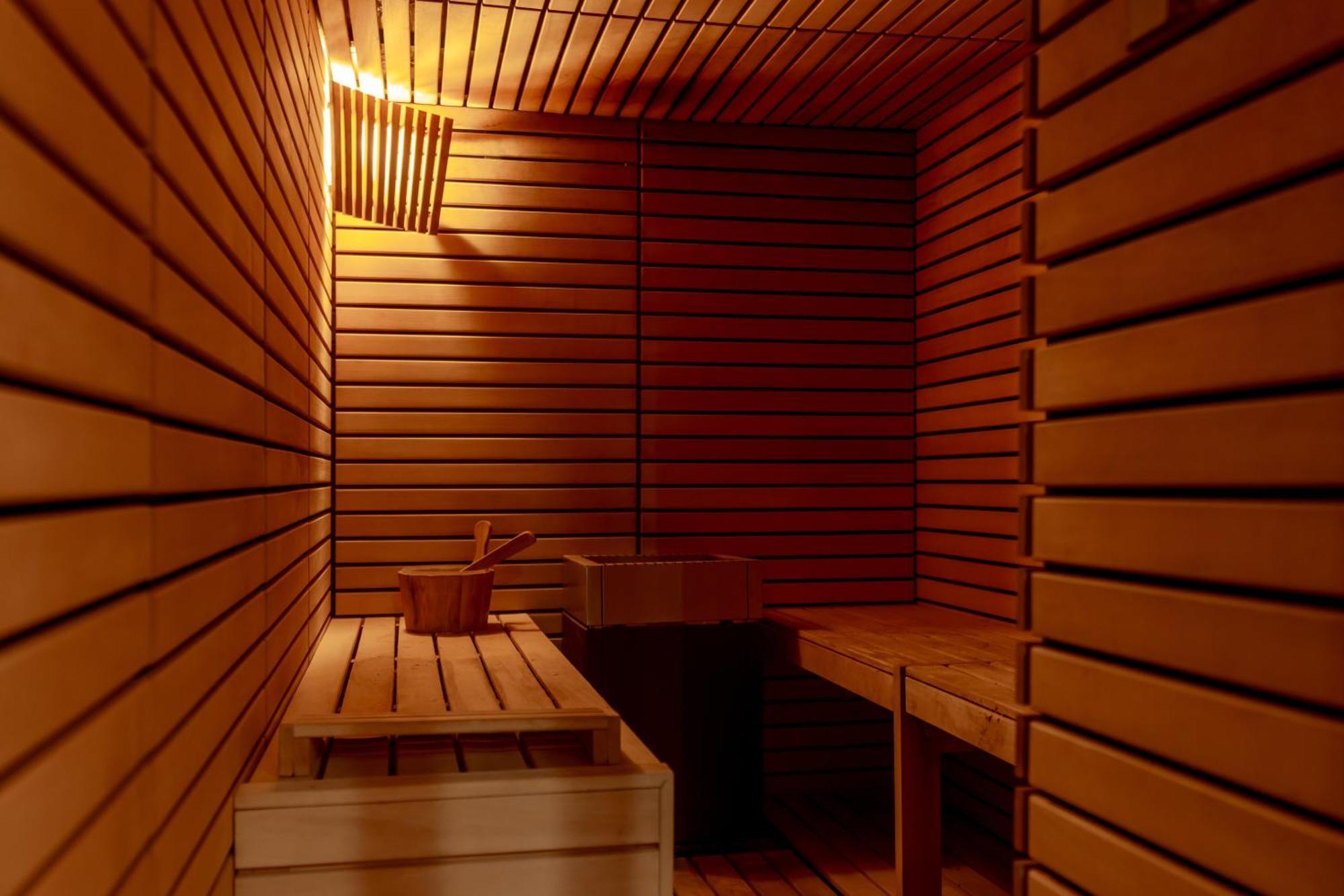 Sensi Azores Nature And Spa Ginetes Eksteriør bilde A Finnish sauna