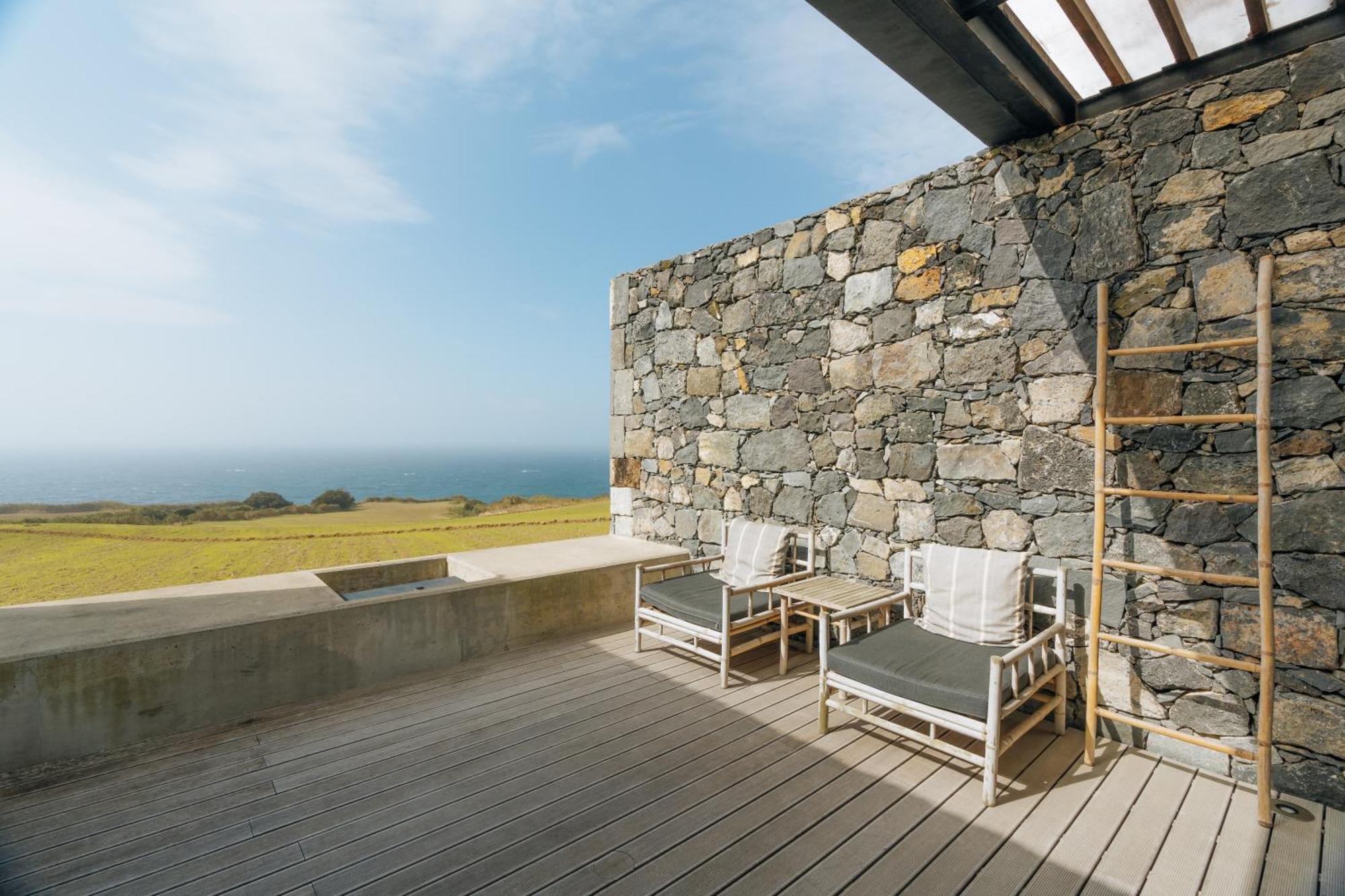 Sensi Azores Nature And Spa Ginetes Rom bilde The hotel's terrace