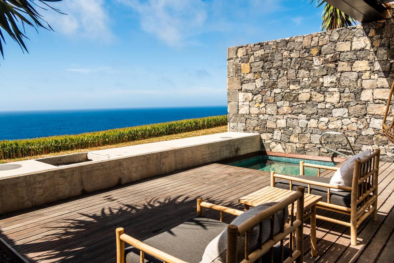 Sensi Azores Nature And Spa Ginetes Eksteriør bilde The view from the hotel
