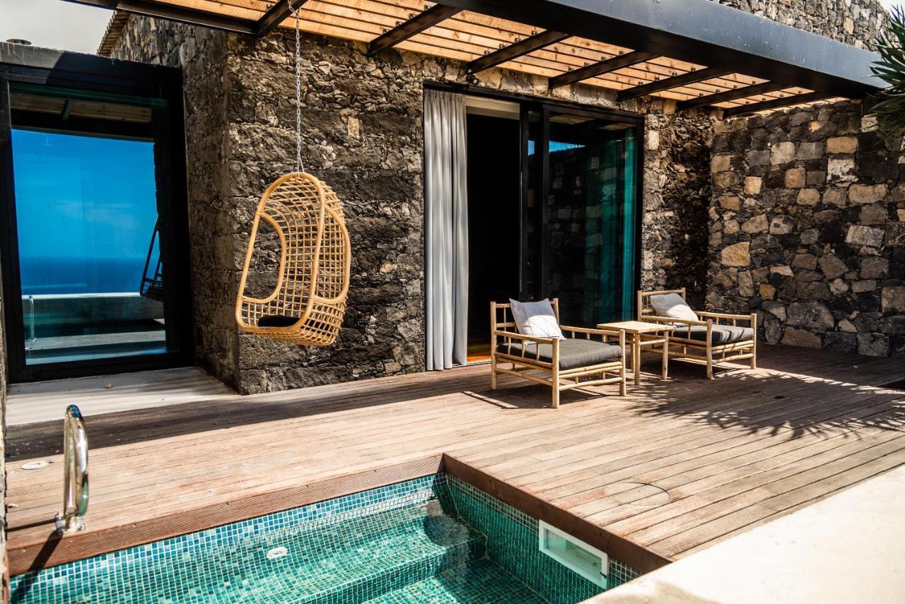 Sensi Azores Nature And Spa Ginetes Eksteriør bilde The private pool of a suite at the hotel